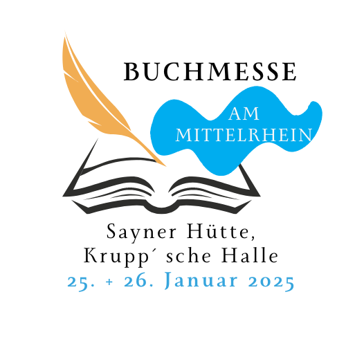 Logo Buchmesse am Mittelrhein Kulturwerk rheinland-pfälzischer Schriftsteller