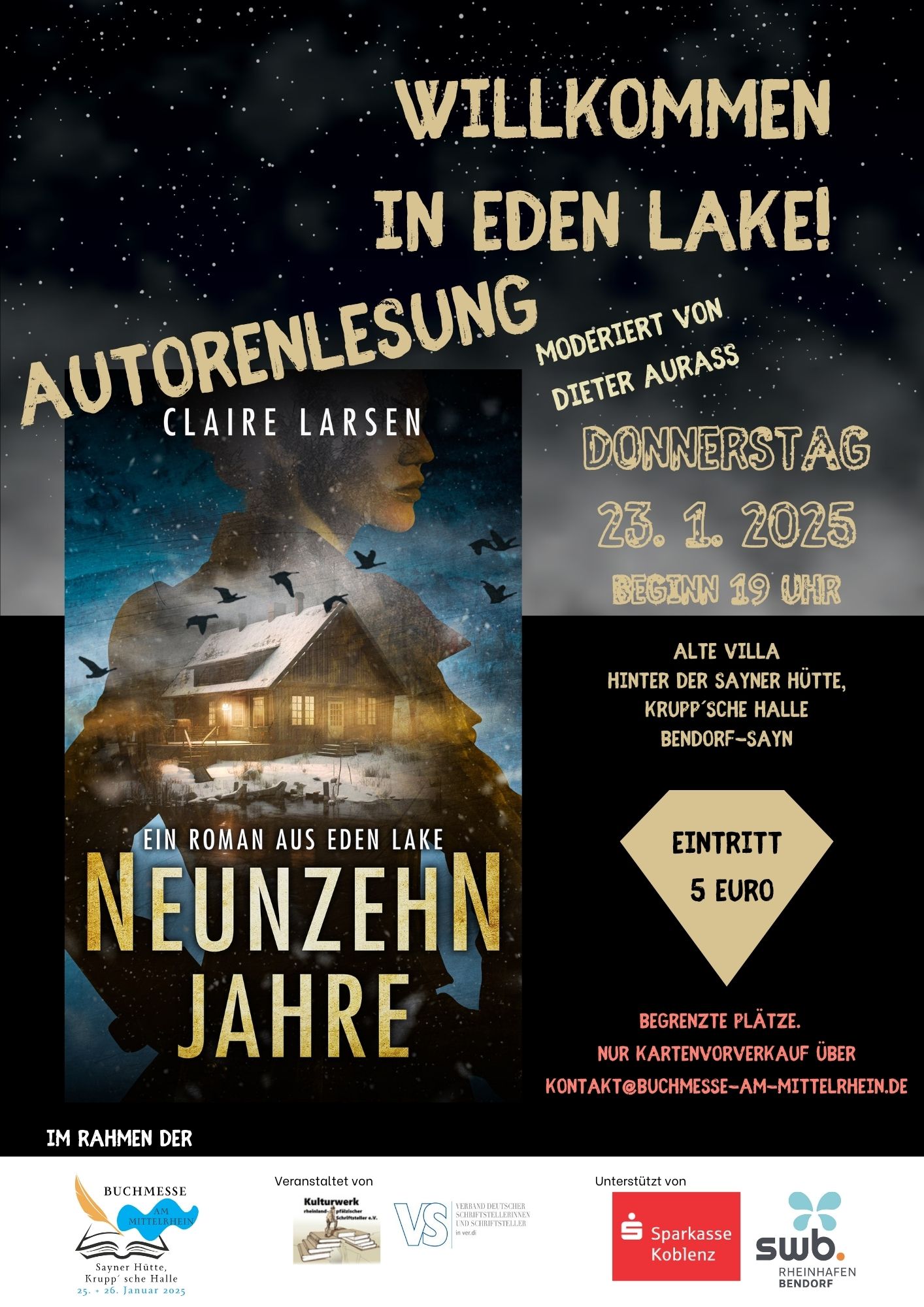 Flyer Willkommen in Eden Lake