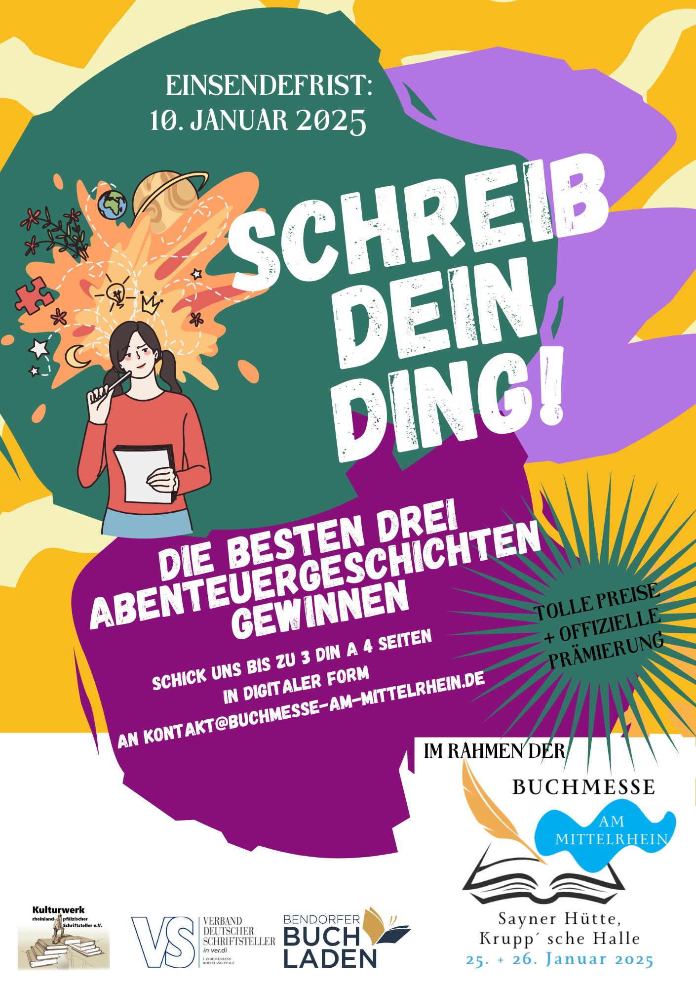 Schreibwettbewerb Buchmesse